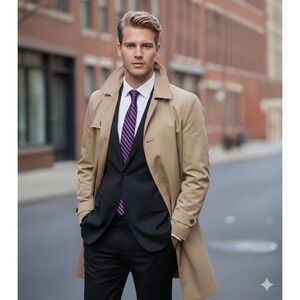 Vintage London Fog Men's Large Raincoat